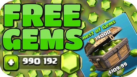 free gems clash of clans